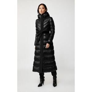 Mackage Calina Down Maxi Coat Black - S